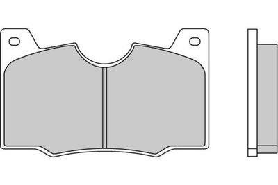 Комплект тормозных колодок, дисковый тормоз E.T.F. 12-0046 для LANCIA FULVIA