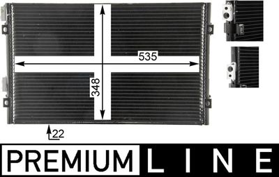 KONDENSATOR KLIMAANLAGE