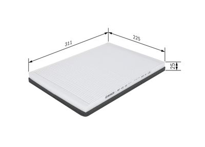 Filter, cabin air 1 987 432 152