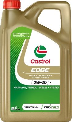 Castrol - Motorový olej EDGE 0W20 C5, 5L