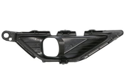 Voorbumper afdekking Voor Links (Bodem, met mistlampgaten, zilver) past: MITSUBISHI OUTLANDER IV 06.21-