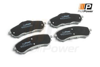 Комплект тормозных колодок, дисковый тормоз ProfiPower 1B1221 для PEUGEOT RIFTER