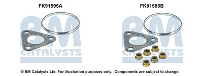 Монтажен комплект, катализатор BM Catalysts FK91595