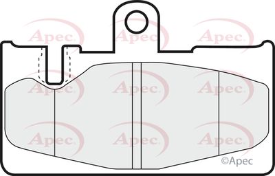 Brake Pad Set APEC PAD1217