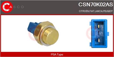 COMUTATOR TEMPERATURA VENTILATOR RADIATOR CASCO CSN70K02AS