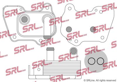 Oil cooler, engine oil
