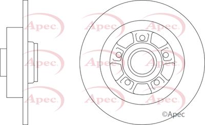 Brake Disc APEC DSK3397