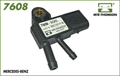Czujnik, ciśnienie spalin MTE-THOMSON 7608