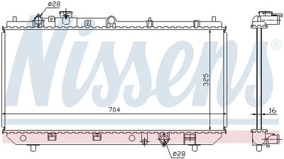KüHLER MOTORKüHLUNG NISSENS 62403 4