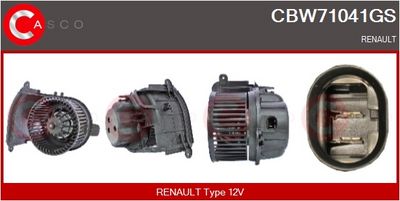VENTILATOR HABITACLU CASCO CBW71041GS