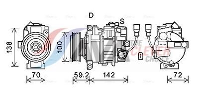 COMPRESOR CLIMATIZARE