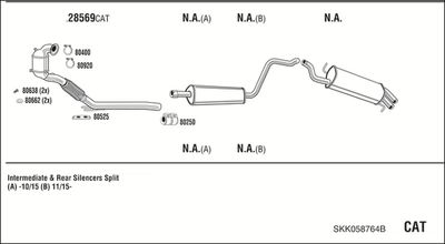 SISTEM DE ESAPAMENT WALKER SKK058764B