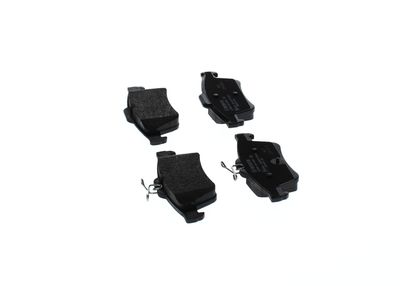 Remblokken set Achter (met een dempingskussen  met montage-instructie), past: PEUGEOT 508, 508 I 1.6-2.2D 11.10-