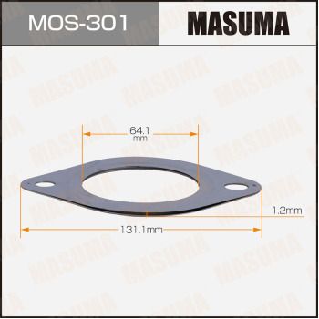 Прокладка, труба выхлопного газа MASUMA MOS-301 для NISSAN 200SX
