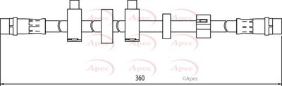 Brake Hose APEC HOS4104