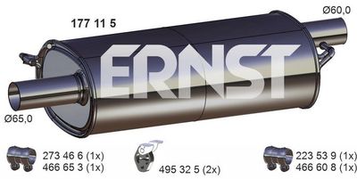 MITTELSCHALLDäMPFER