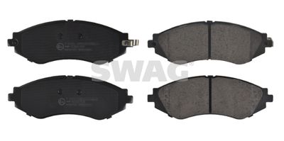 Комплект тормозных колодок, дисковый тормоз SWAG 89 91 6510 для DAEWOO LEGANZA