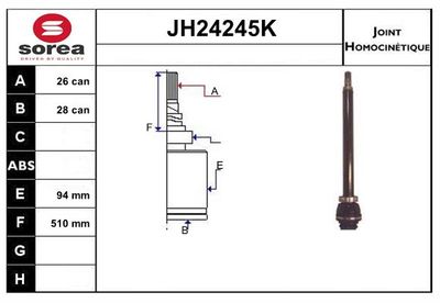 SET ARTICULATIE PLANETARA SNRA JH24245K