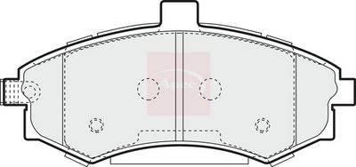 APEC Brake Pad Set, disc brake PAD1388