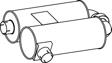 MITTEL-/ENDSCHALLDäMPFER DINEX 18310