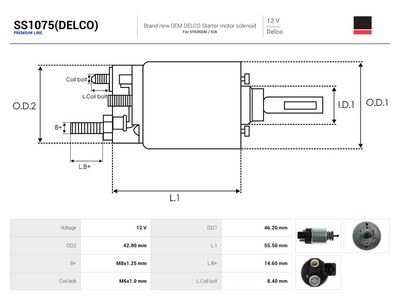 Innslag, starter AS-PL SS1075(DELCO)