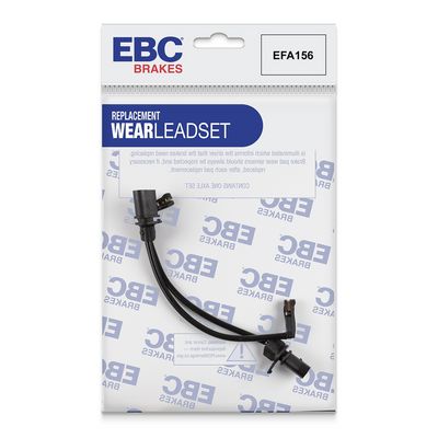 показател за износване, спирачни накладки EBC Brakes EFA156