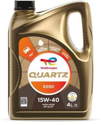 Motorový olej Total Quartz 5000 15W-40 4L
