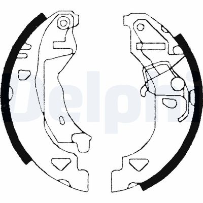 Brake Shoe Set LS1682