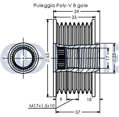 SISTEM ROATA LIBERA GENERATOR RUVILLE 541206 1