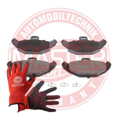 Zestaw klocków hamulcowych, hamulce tarczowe MASTER-SPORT GERMANY 13046049862N-SET-MSP