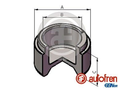 PISTON ETRIER FRANA