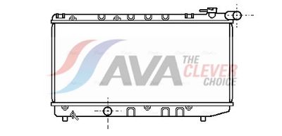 радиатор, охлаждане на двигателя AVA Clever Choice TO2124