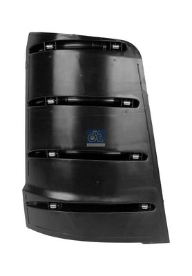 Placa deflectora de aire, cabina