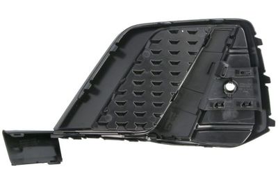 Voorbumper afdekking Voor Rechts (met zwarte streep, met parkeersensor gaten, S-LINE) past: AUDI A1 GB 06.18-