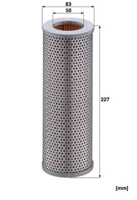 Hydraulisch filter (patroon) past: LIEBHERR A312 LITRONIC, A314 LITRONIC, A316 LITRONIC, A900 C, A900B, A900B LITRONIC, A904, A904 C, A904 HYDROTRONIC, A904 LITRONIC, A911, A911B, A912