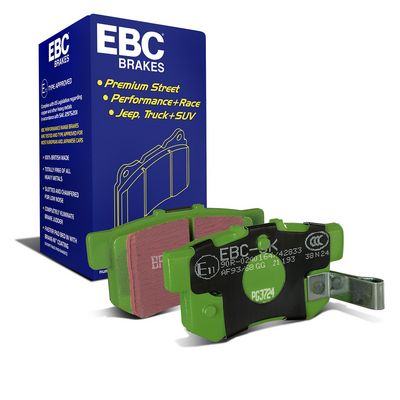комплект спирачно феродо, дискови спирачки EBC Brakes DP21193