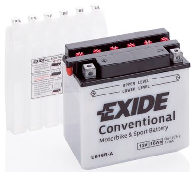 Стартерная аккумуляторная батарея EXIDE EB16B-A для SUZUKI VX