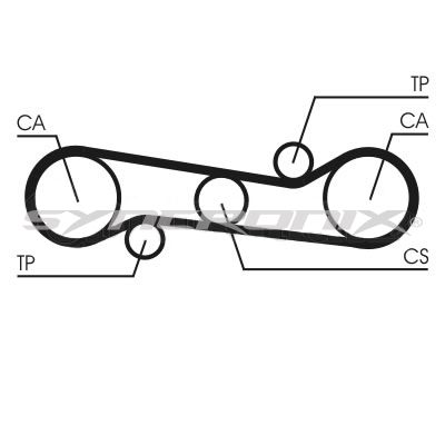 SY0581N SYNCRONIX Зубчатый ремень