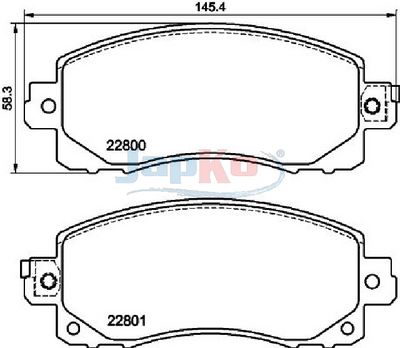 SET PLACUTE FRANA FRANA DISC JAPKO 50713 1