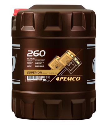 PEMCO - Motorový olej 260 10W40 20L