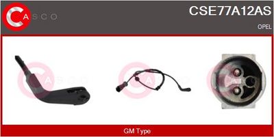 SENZOR DE AVERTIZARE UZURA PLACUTE DE FRANA