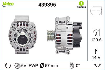 генератор VALEO 439395
