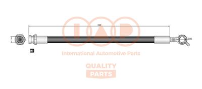 Тормозной шланг IAP QUALITY PARTS 708-18033 для SSANGYONG REXTON