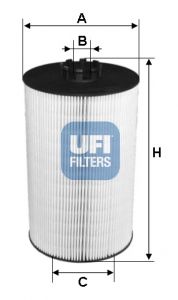 UFI Alyvos filtras