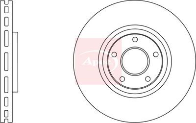 APEC Brake Disc DSK2880