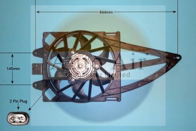 Electric Motor, radiator fan Auto Air Gloucester 05-1303