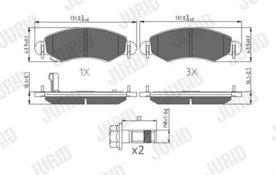 SET PLACUTE FRANA FRANA DISC