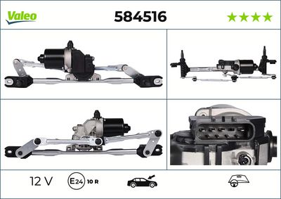 система за стъкломиене VALEO 584516