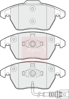 APEC Brake Pad Set, disc brake PAD1731