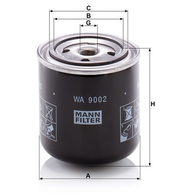 Koelvloeistof filter